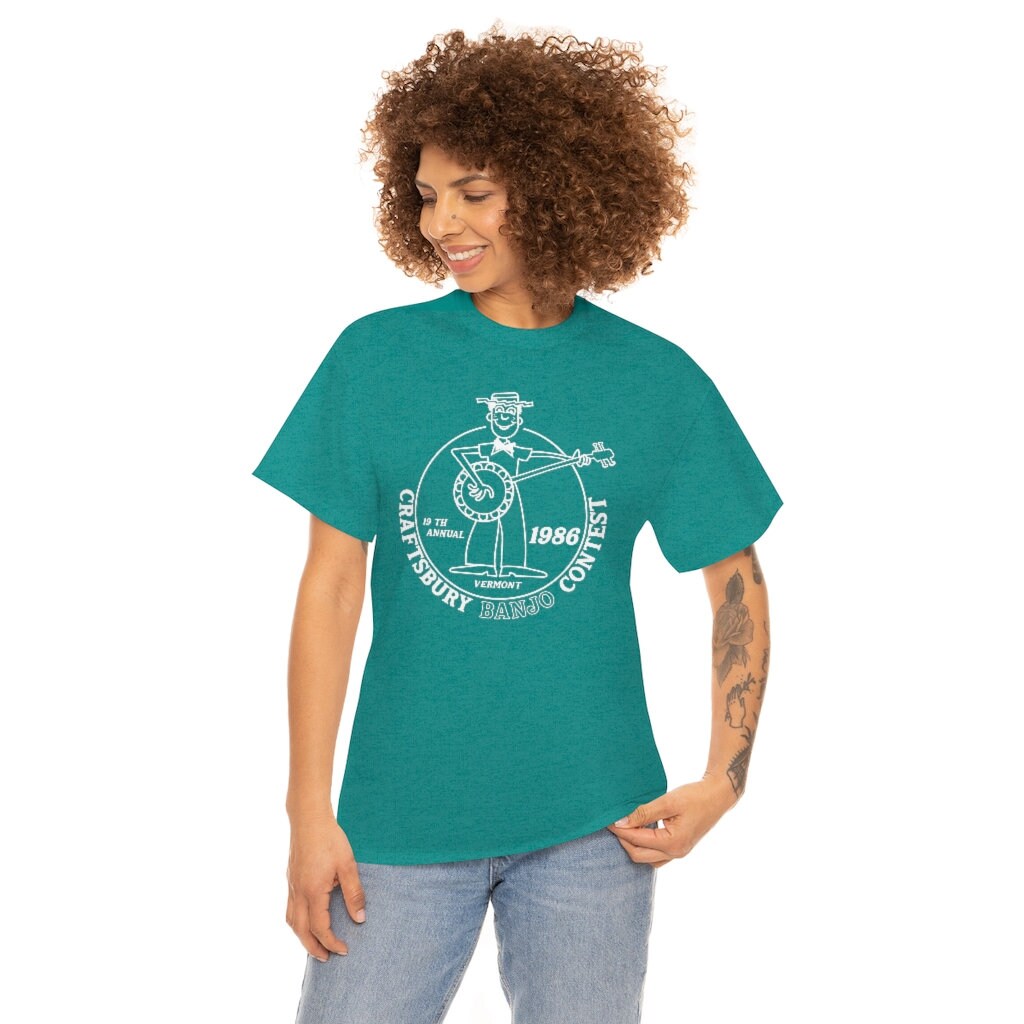 Straight Cut - Stranger Things - Craftsbury Banjo Contest shirt