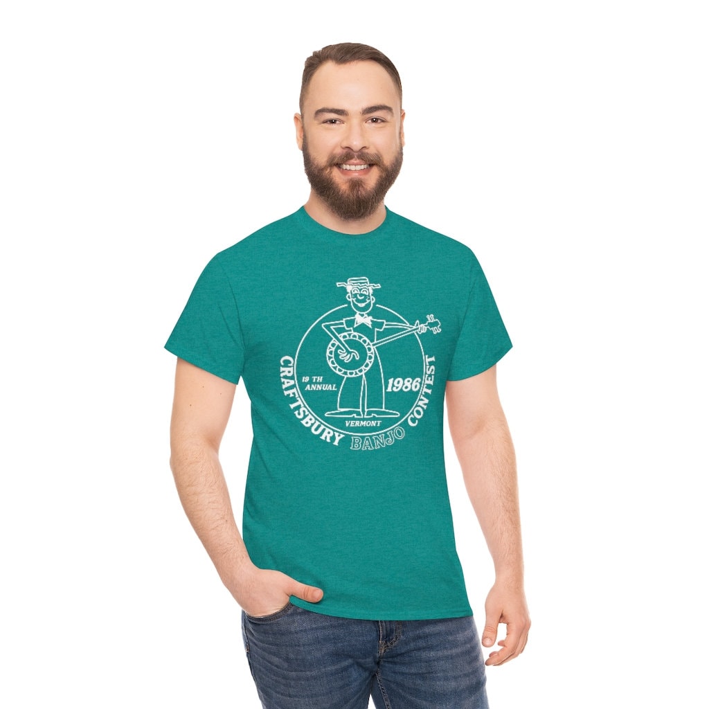 Straight Cut - Stranger Things - Craftsbury Banjo Contest shirt