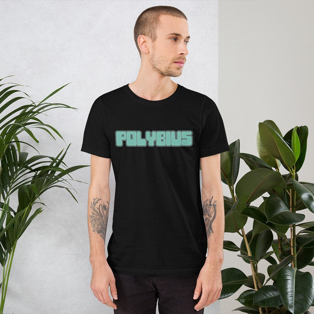 Straight Cut - Polybius shirt - 100% accurate pixel by pixel vector drawn recreation