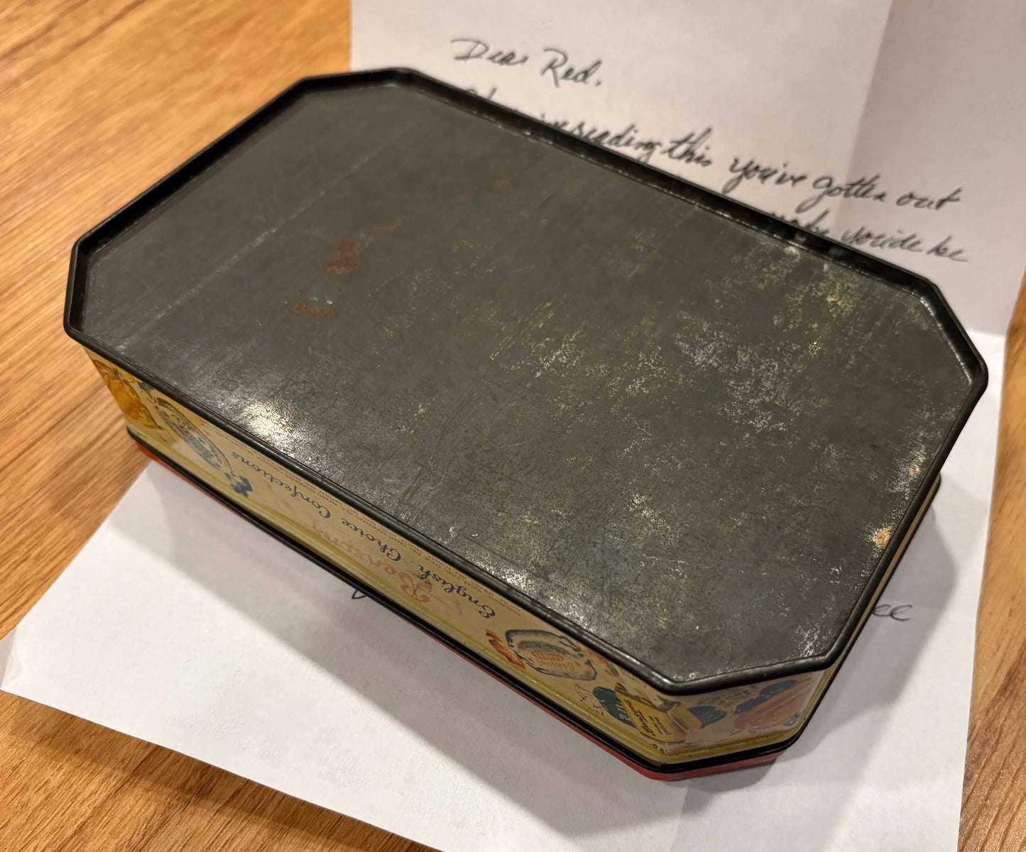 The Shawshank Redemption - Metal Tin That Andy Buried Under The Oak Tree - Cleaner Version