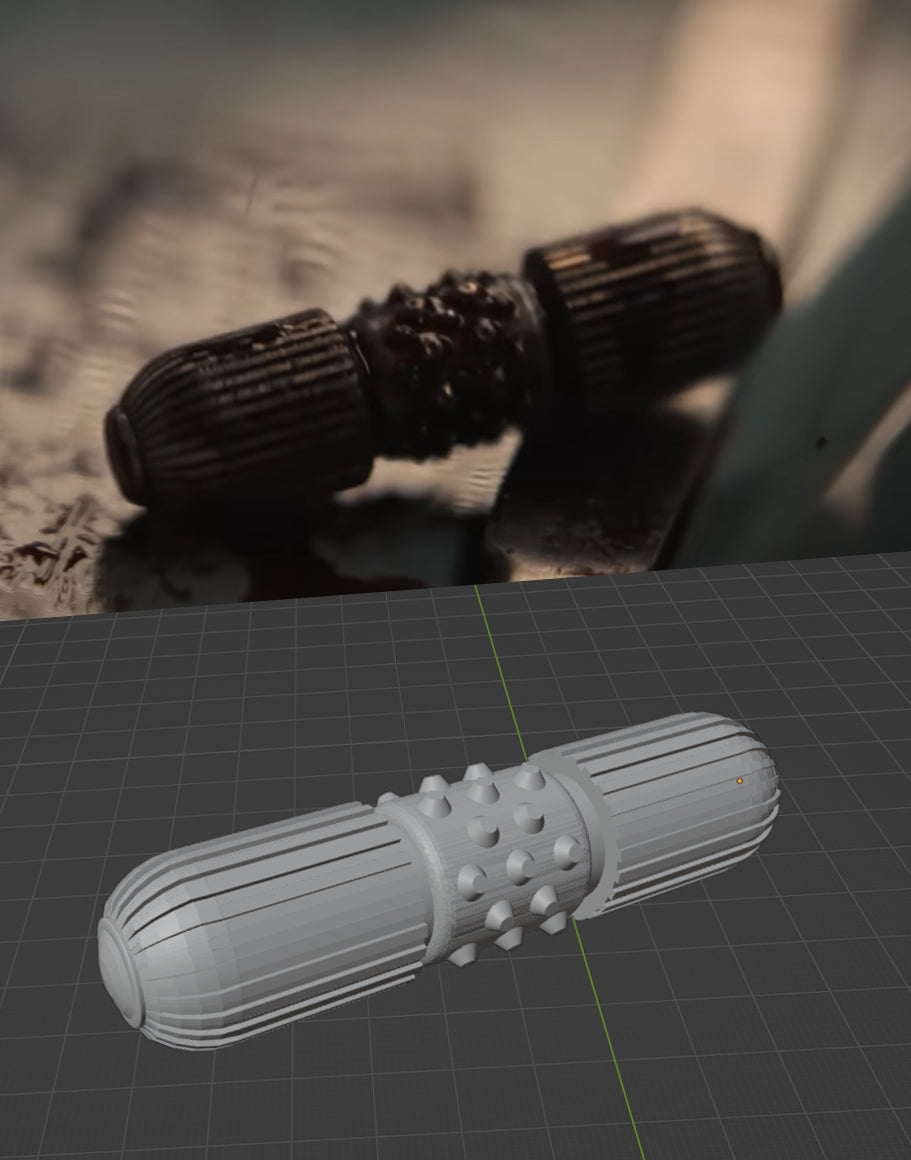 Silo - Wool - Birth control implant device - weathered version