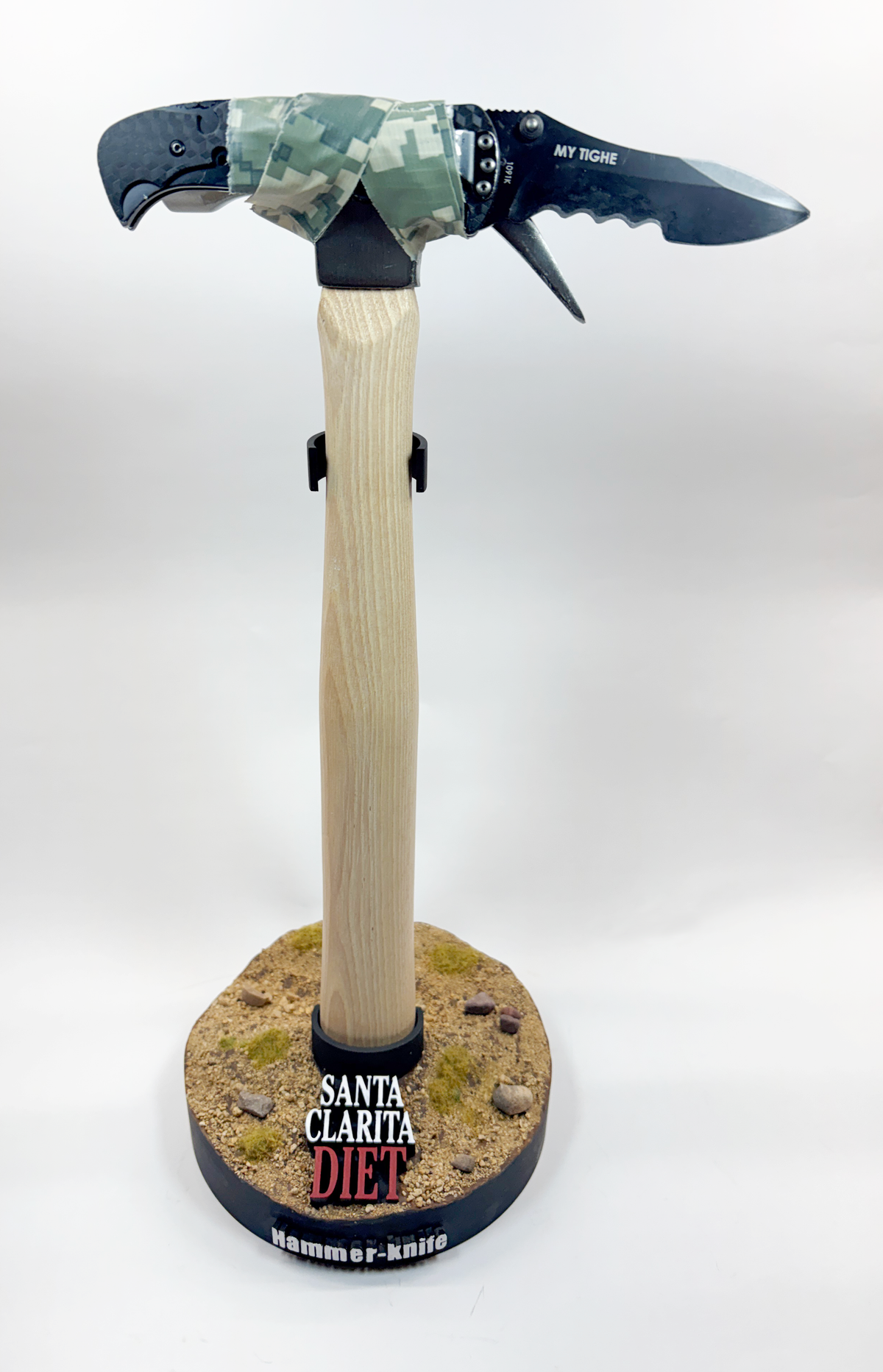 Santa Clarita Diet - Joel Hammer Knife - Screen accurate Joel hammer-knife from the series (Not Star Wars Prop)