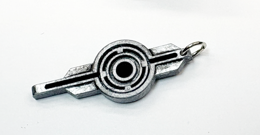 Neuromancer Head Plug / Jack - Necklace - Please read description about jump ring preference