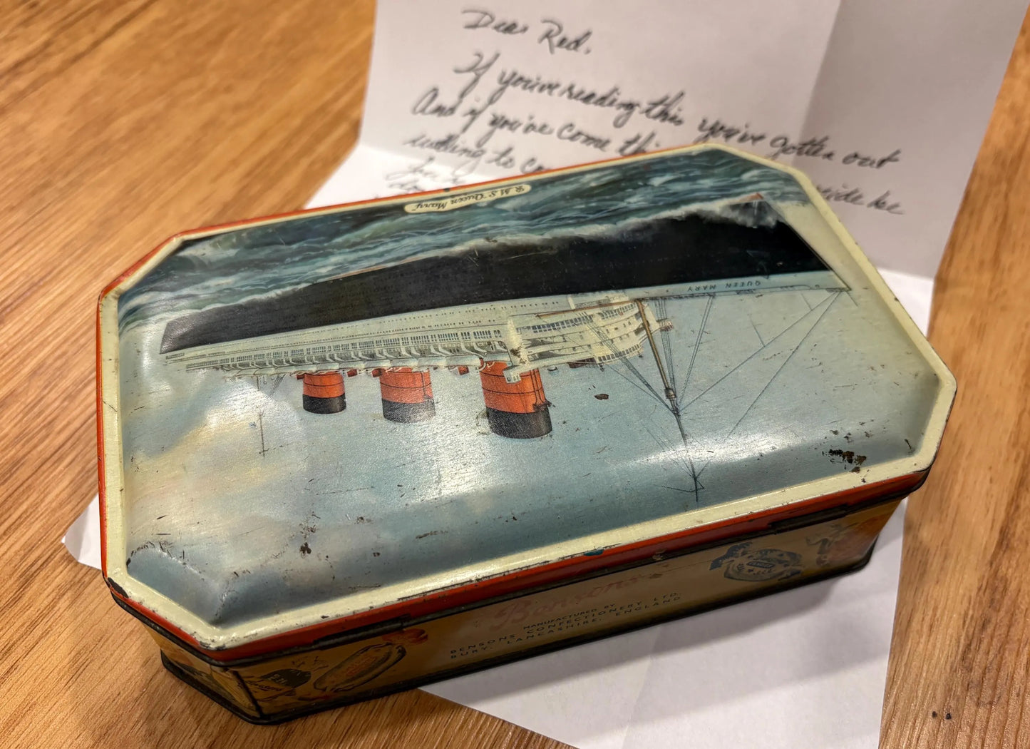 The Shawshank Redemption - Metal Tin That Andy Buried Under The Oak Tree - Cleaner Version