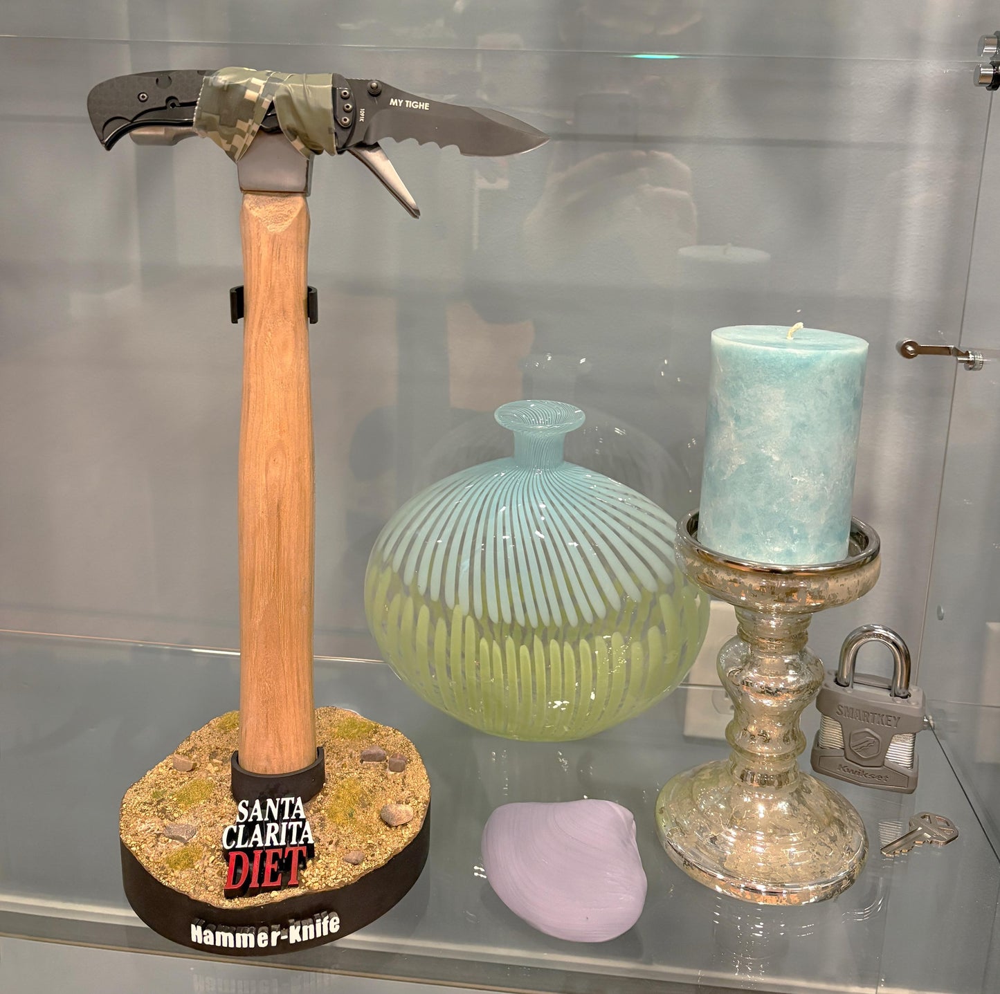 Santa Clarita Diet - Joel Hammer Knife - Screen accurate Joel hammer-knife from the series (Not Star Wars Prop)